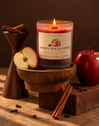 12 Oz Honey Spiced Apple Fall Candle