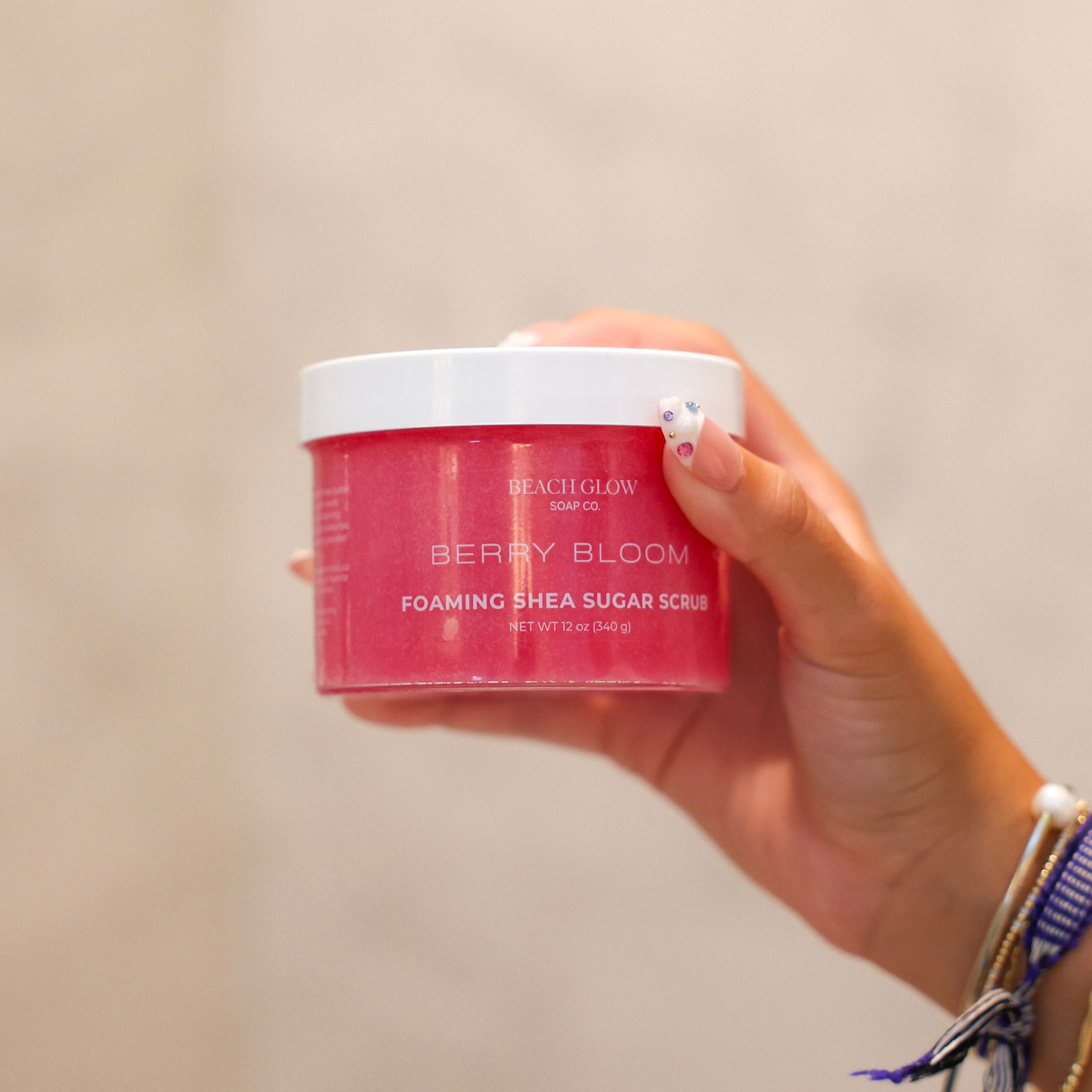 Berry Bloom Foaming Shea Sugar Scrub