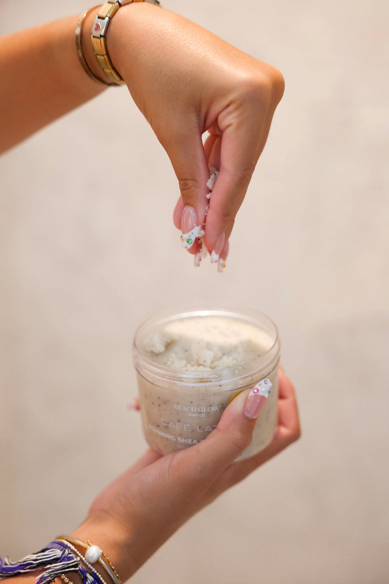 Cafe Latte Foaming Shea Sugar Scrub