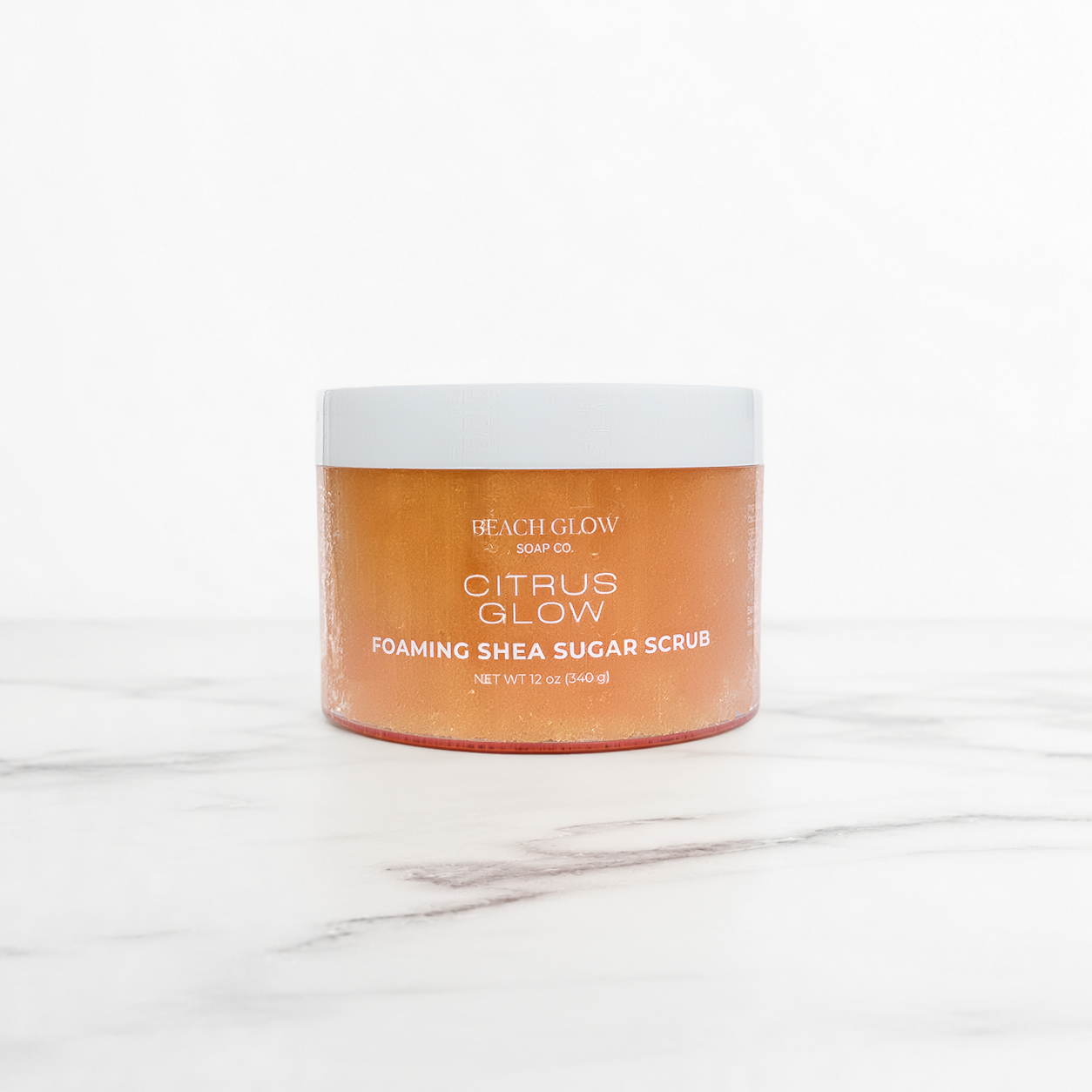 Citrus Glow Foaming Shea Sugar Scrub