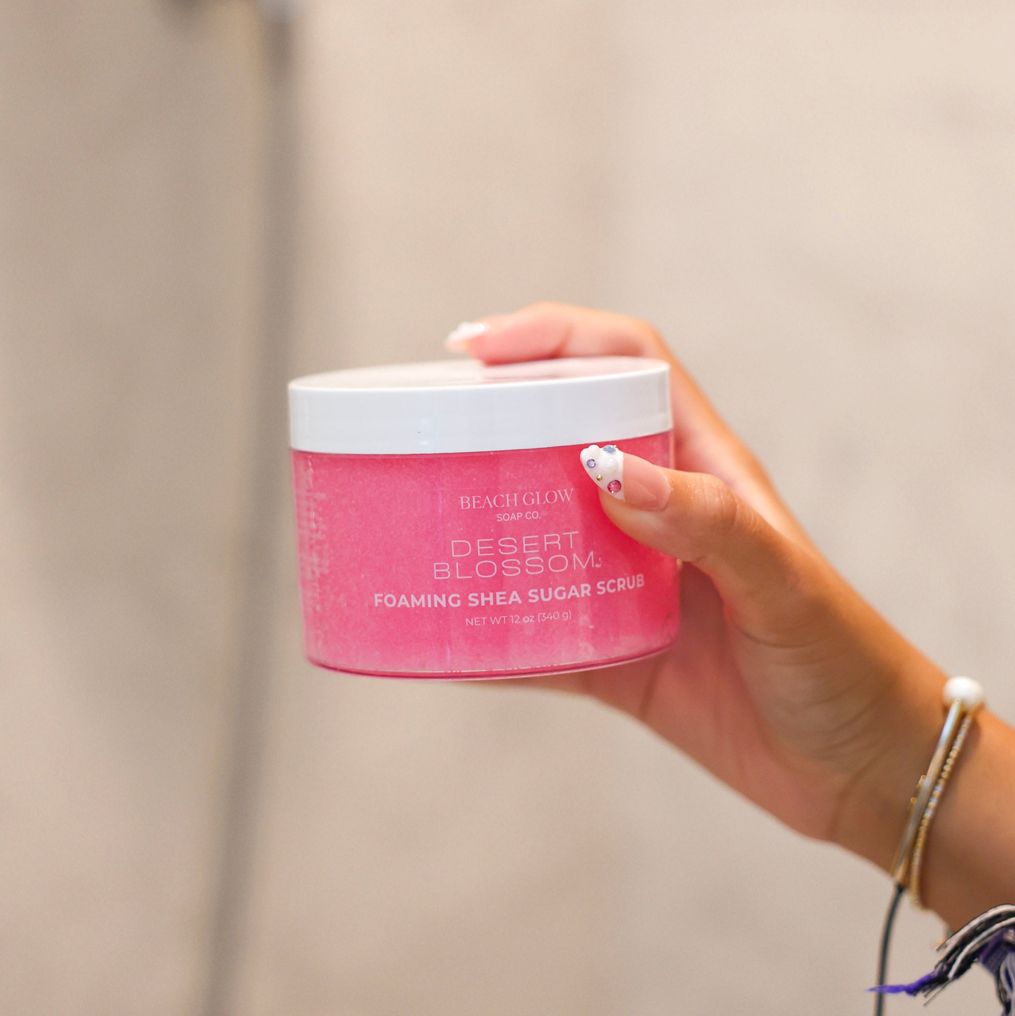 Desert Blossom Foaming Shea Sugar Scrub