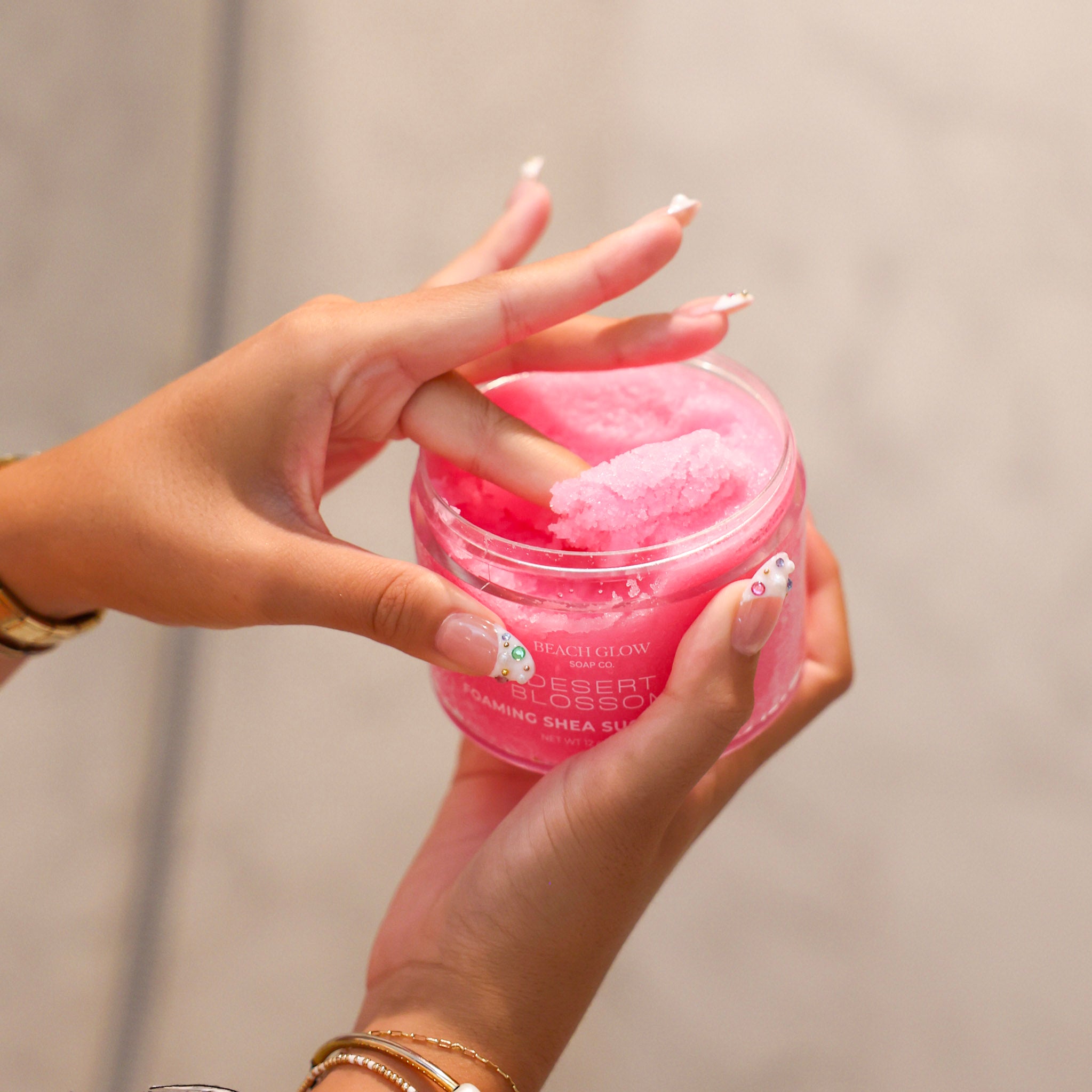 Desert Blossom Foaming Shea Sugar Scrub
