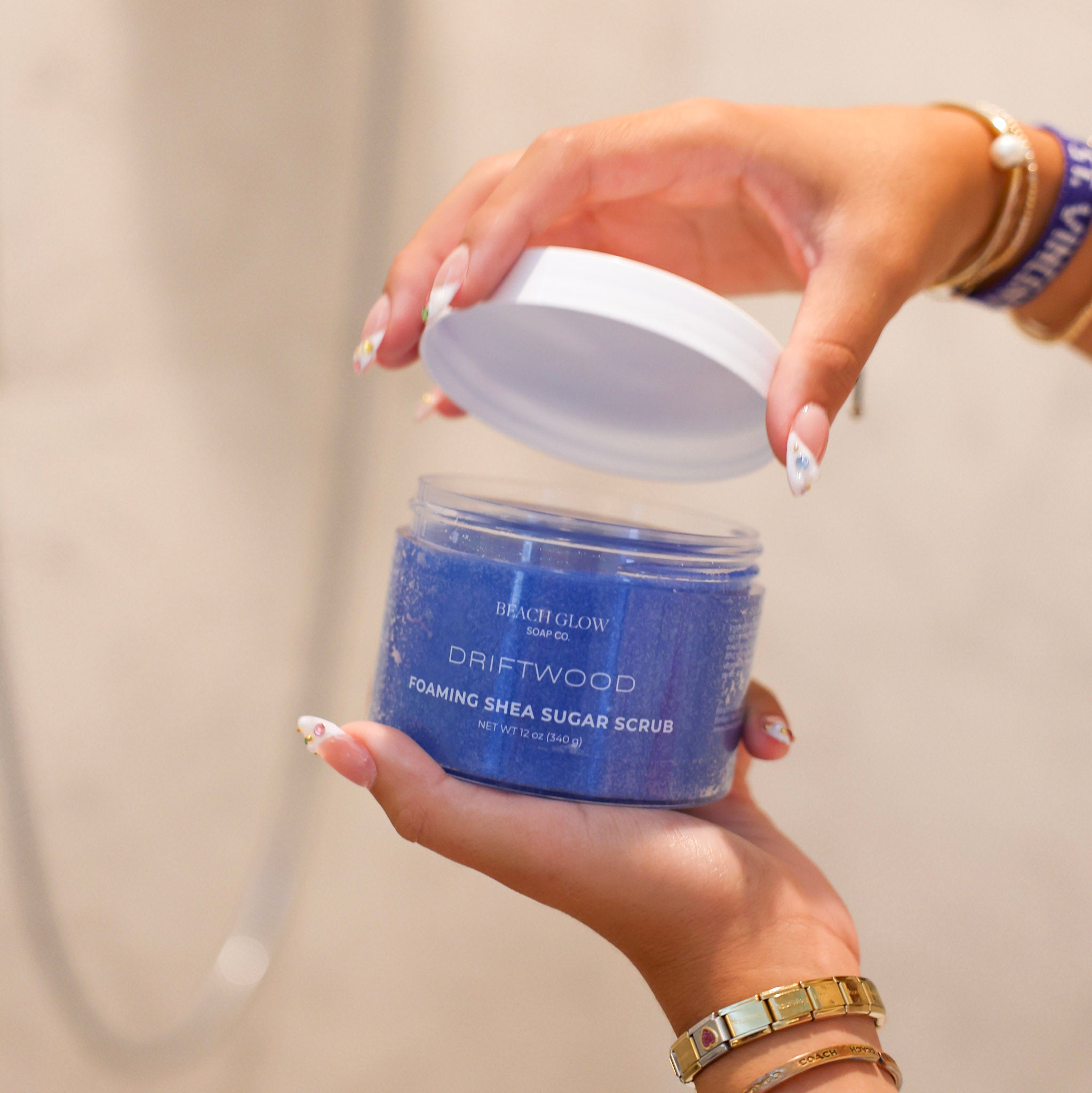 Driftwood Foaming Shea Sugar Scrub