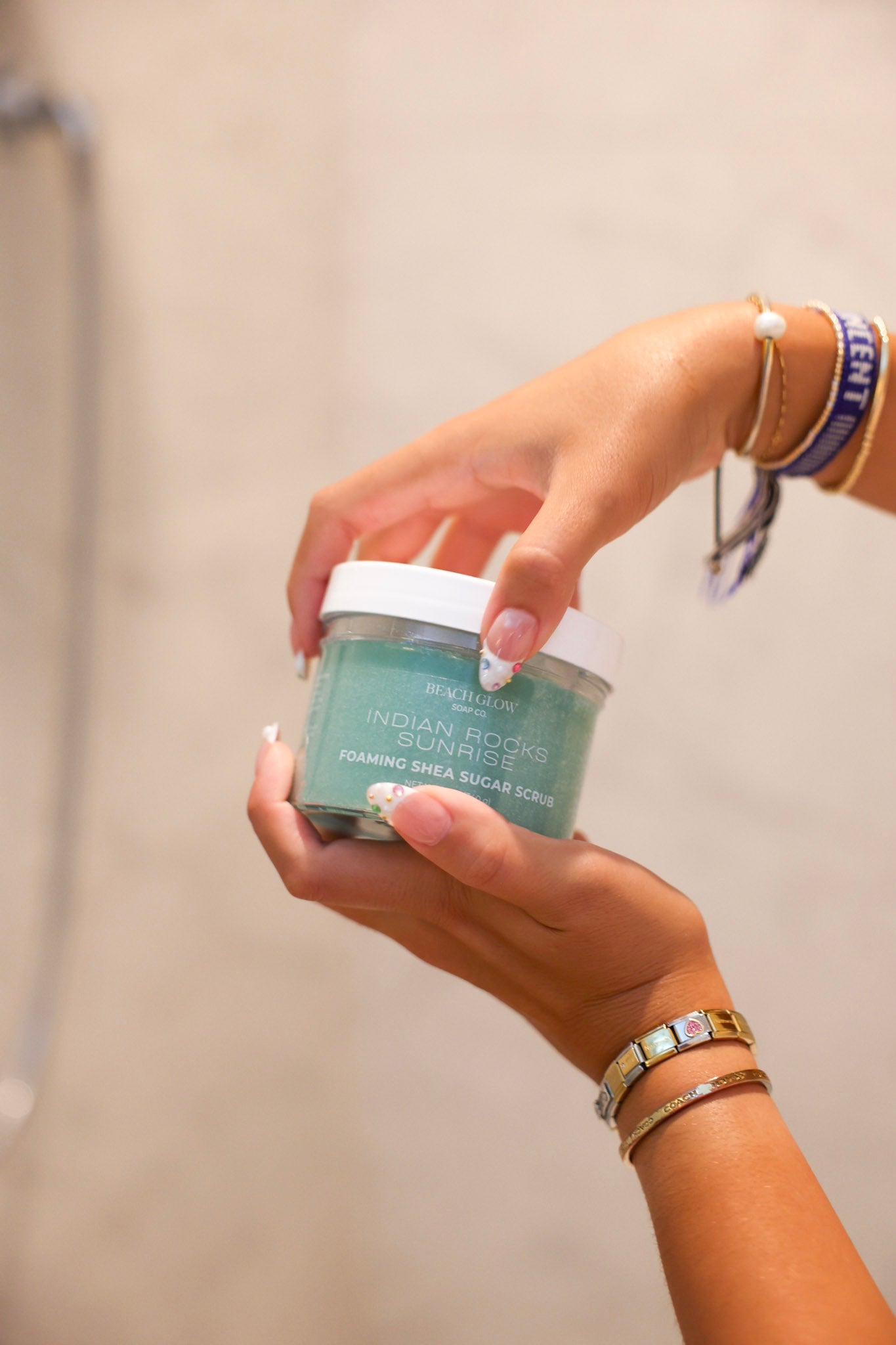 Indian Rocks Sunrise Foaming Shea Sugar Scrub