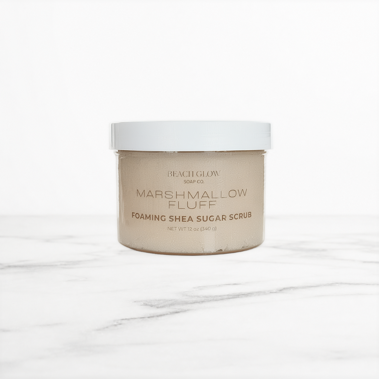 Marshmallow Fluff Foaming Shea Sugar Scrub
