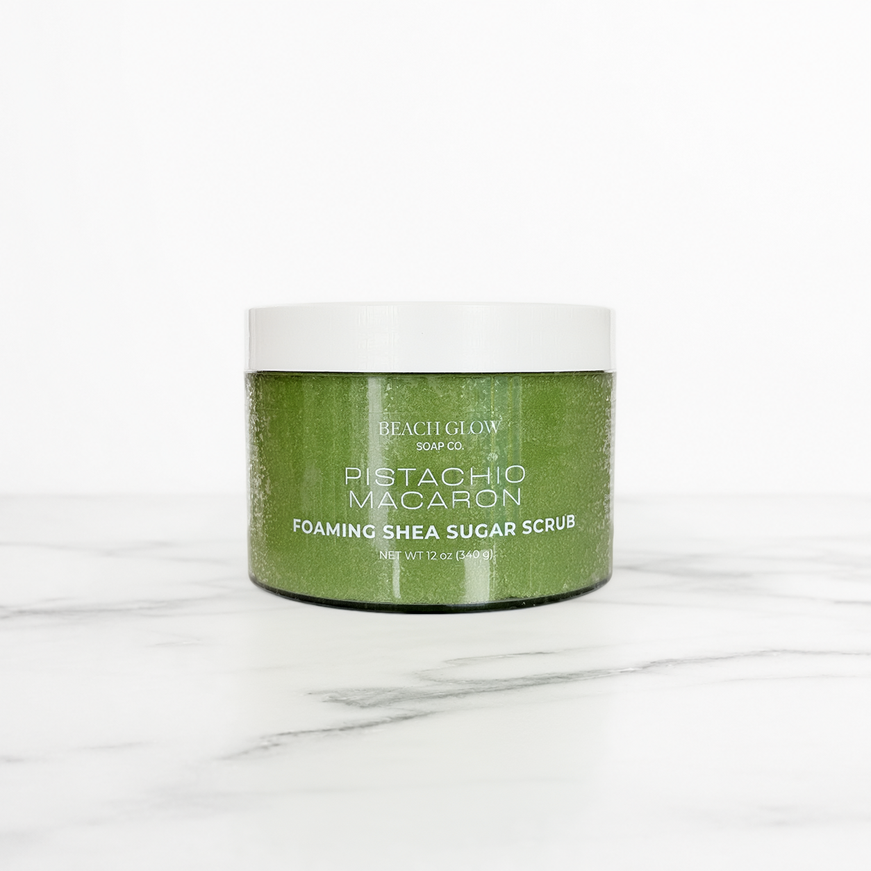 Pistachio Macaroon Foaming Shea Sugar Scrub