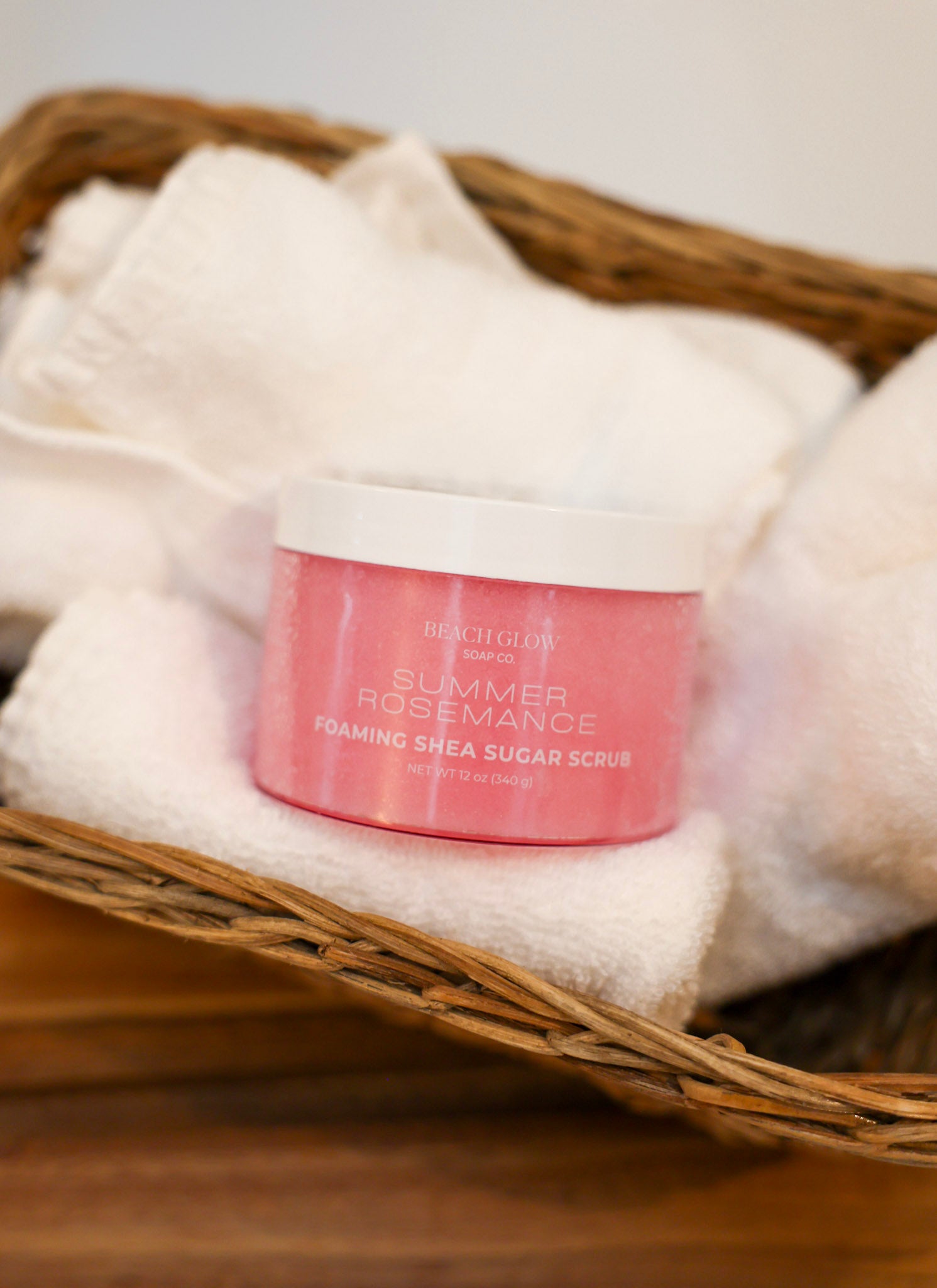 Summer Rosemance Foaming Shea Sugar Scrub