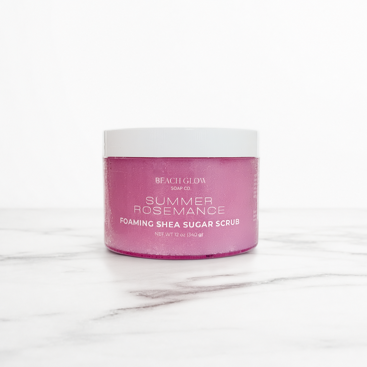 Summer Rosemance Foaming Shea Sugar Scrub