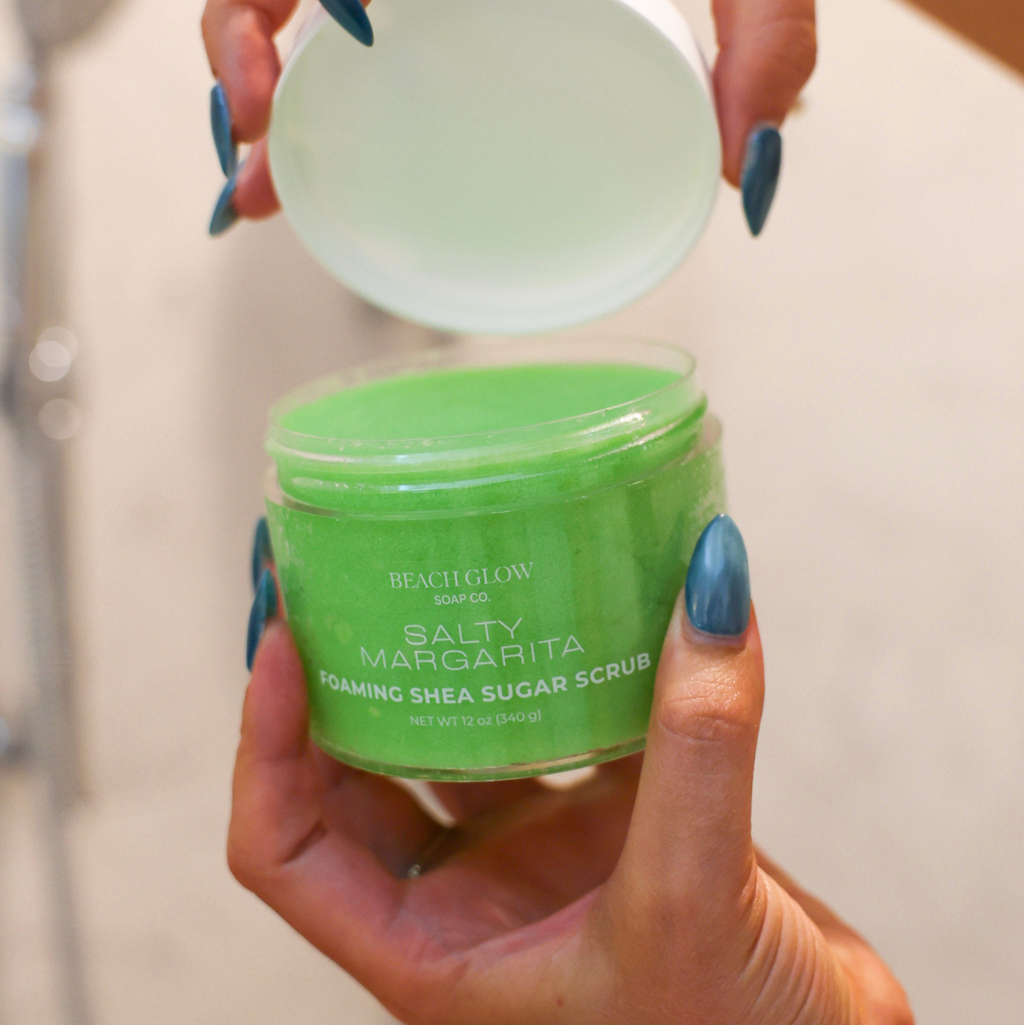 Salty Margarita Foaming Shea Sugar Scrub