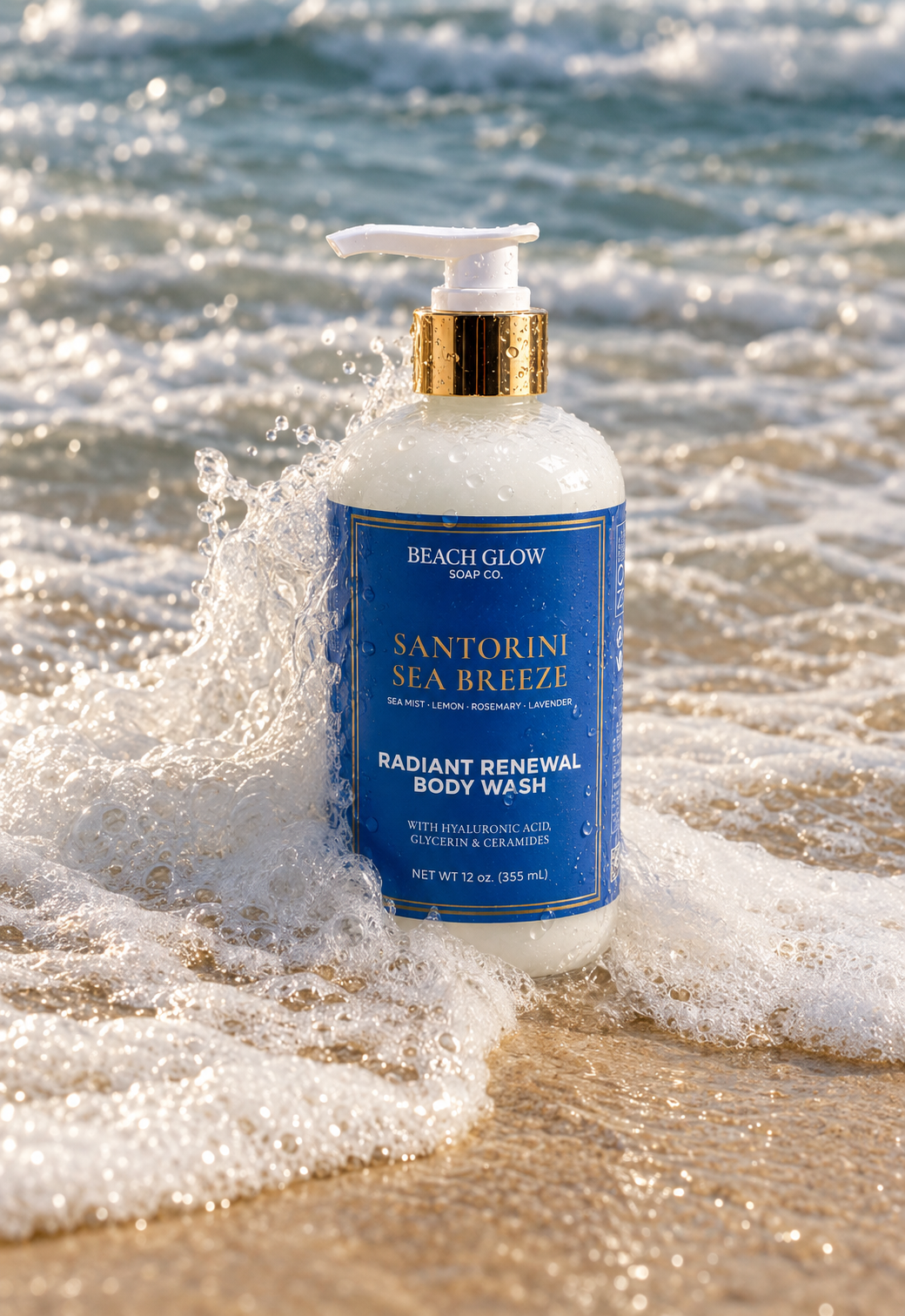 Santorini Sea Breeze Body Wash