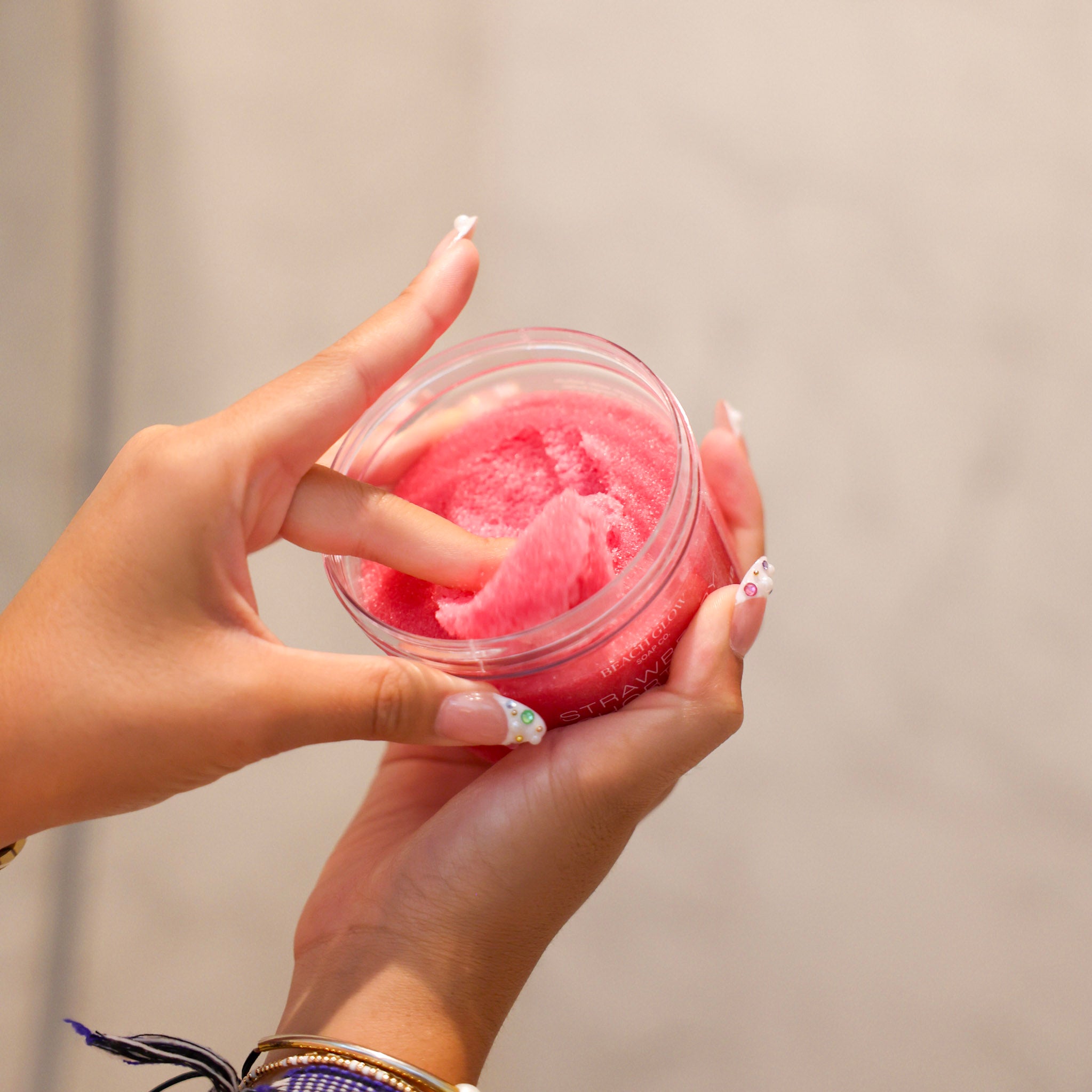 Strawberry Shortcake Foaming Shea Sugar Scrub