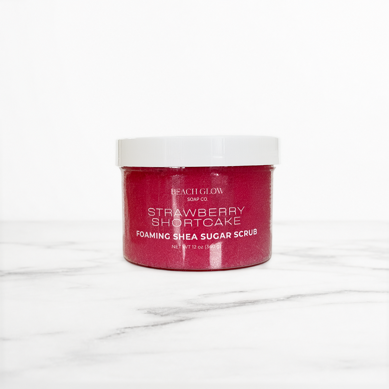 Strawberry Shortcake Foaming Shea Sugar Scrub