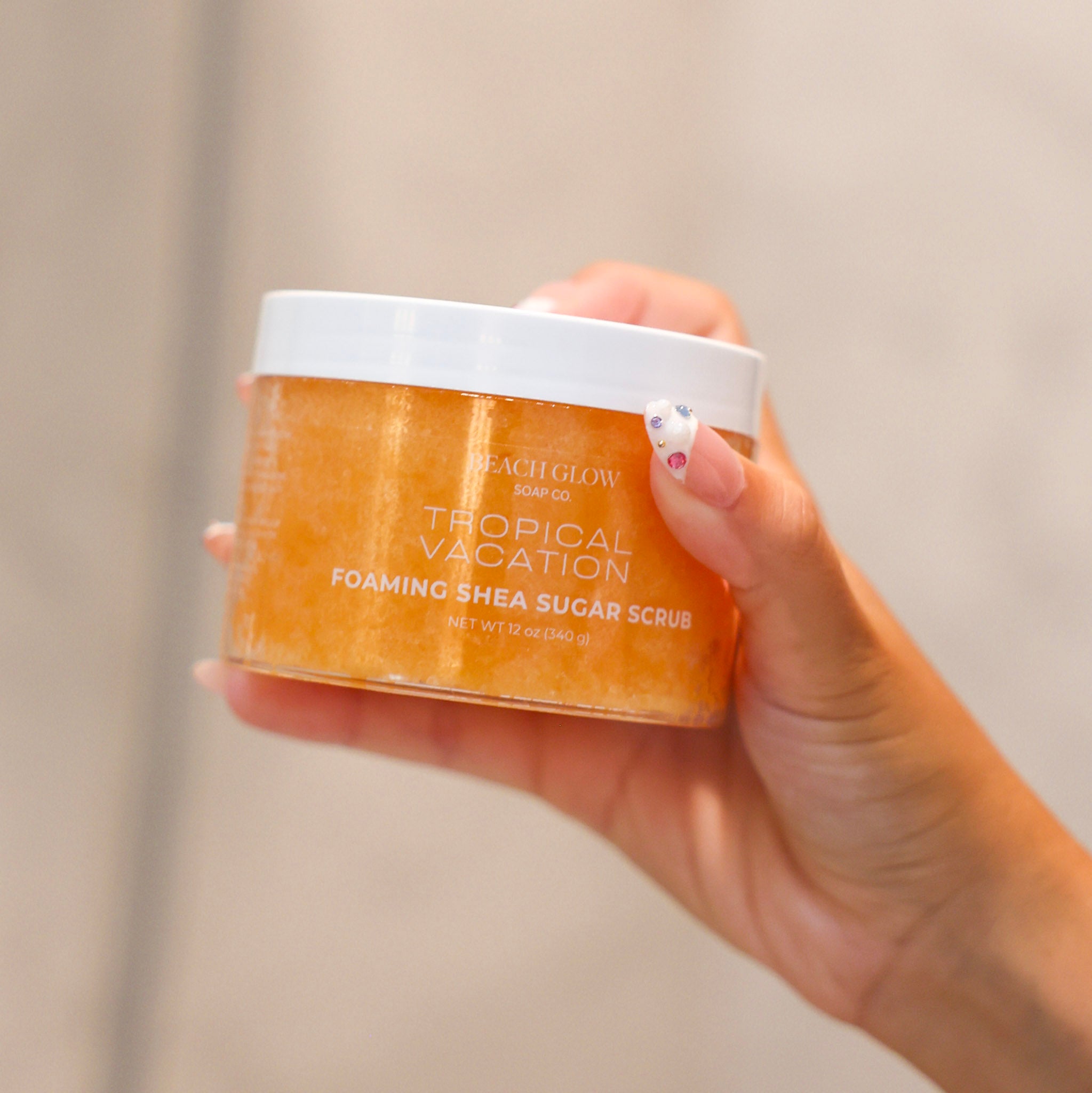 Tropical Vacation Foaming Shea Sugar Scrub