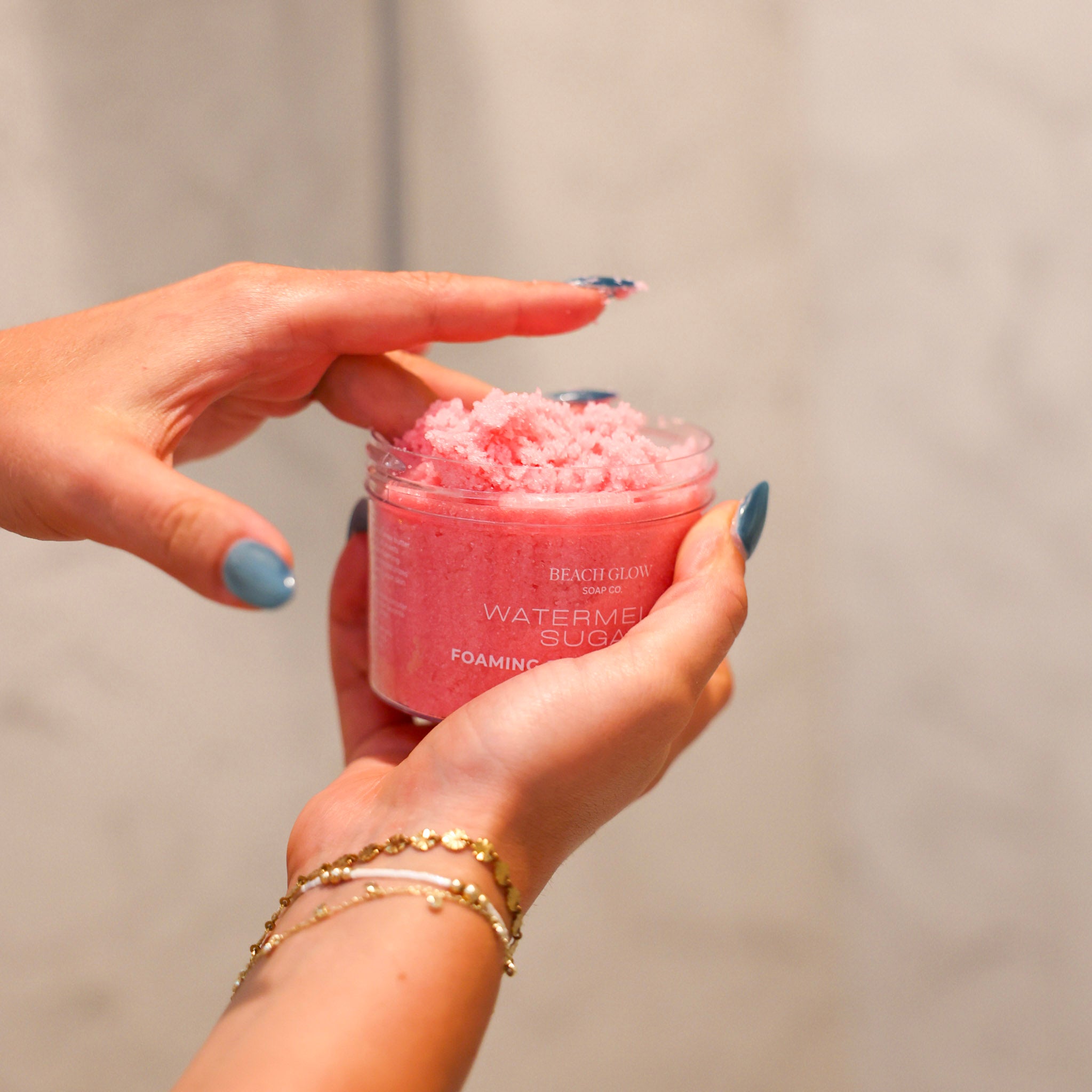 Watermelon Sugar Foaming Shea Sugar Scrub