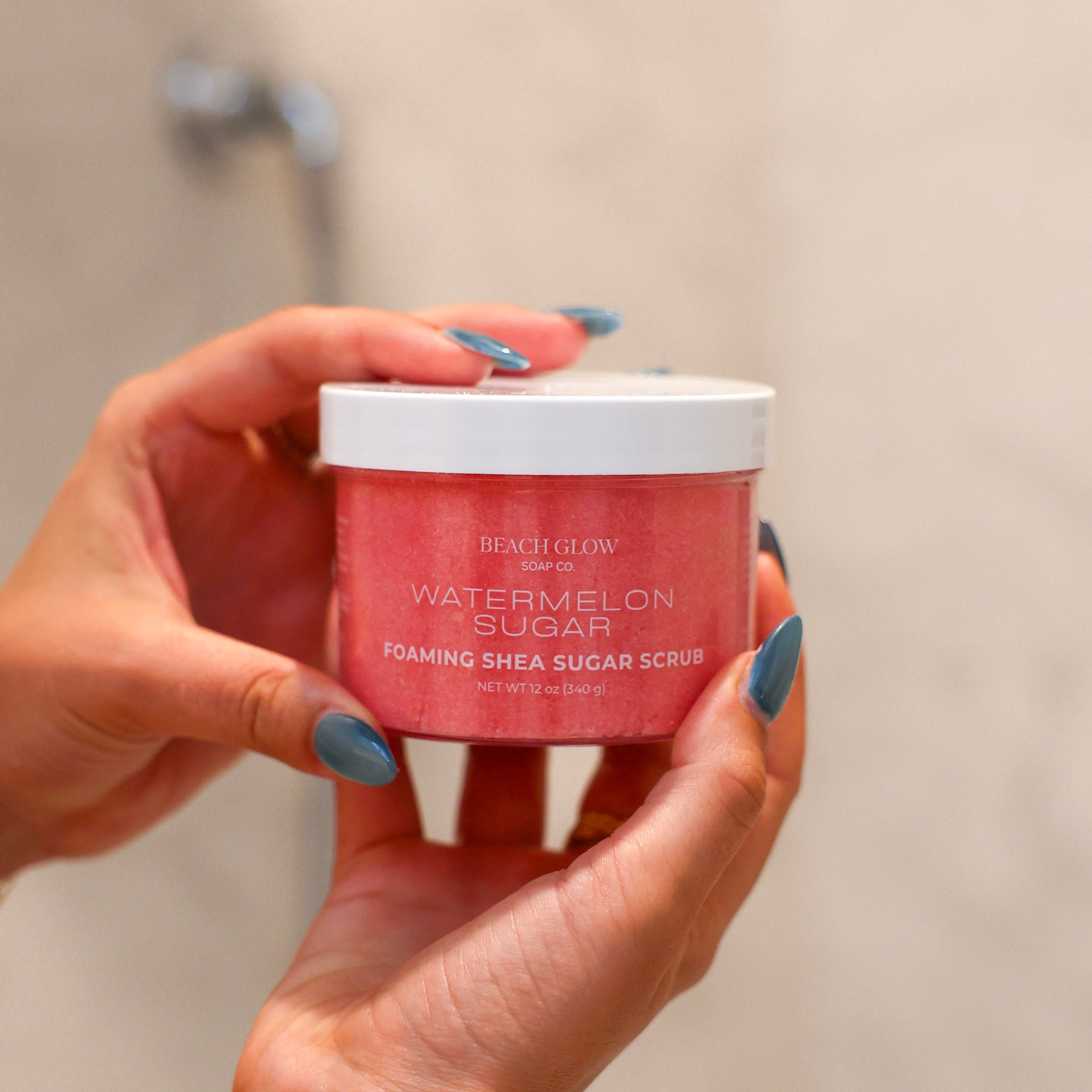 Watermelon Sugar Foaming Shea Sugar Scrub